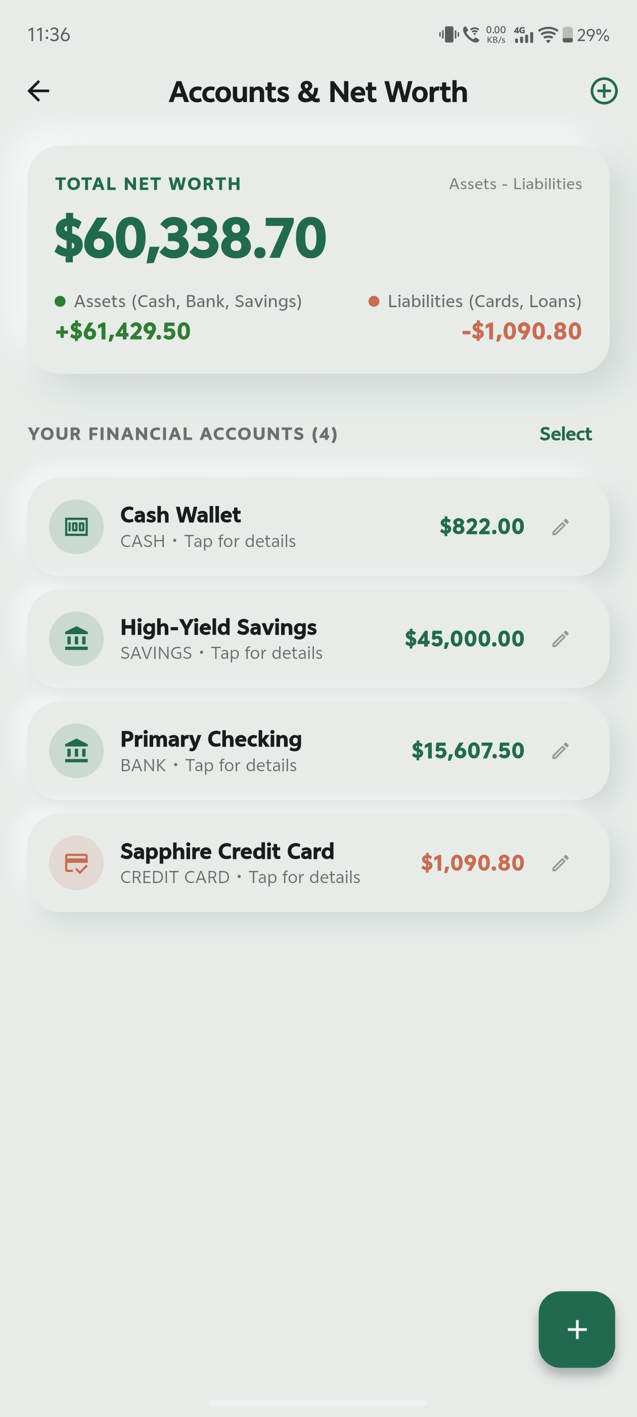 Money Planner - Multiple Accounts & Wallets